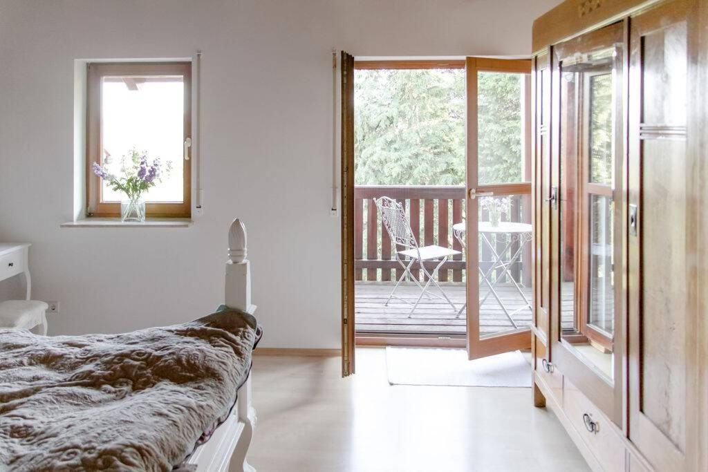 4-Zimmer-Ferienwohnung Waldbluemle دوببل المظهر الخارجي الصورة