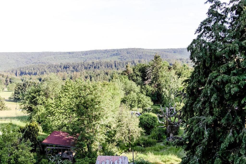 4-Zimmer-Ferienwohnung Waldbluemle دوببل المظهر الخارجي الصورة
